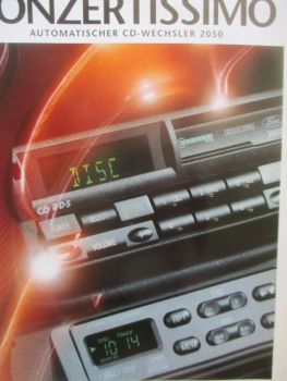 Ford Konzertissimo Automatischer CD-Wechsler 2050