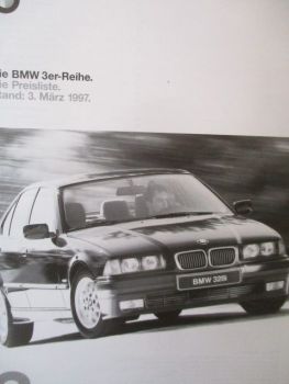BMW 3er Reihe März 1997