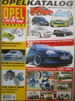 Opel Club & Trend Katalog Spezial 1999