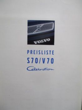 Volvo S70 V70 Celebration September 1997