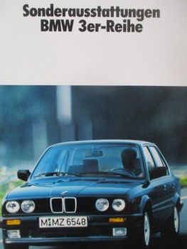 BMW 3er E30 Sonderausstattungen März 1988