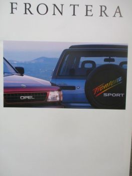 Opel Frontera A +Sport September 1992