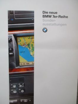 BMW 7er Reihe Sonderausstattungen E38 März 1995