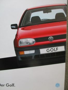 VW Golf III 1HO August 1992