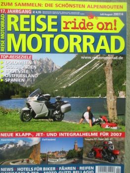Reise Motorrad ride on! 7+8/2007