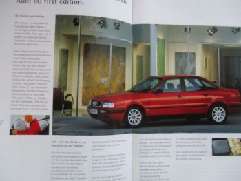 Audi 80 (B4) first edition August 1993