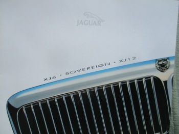 Jaguar XJ6 3.2 +Sovereign +XJ12 September 1994