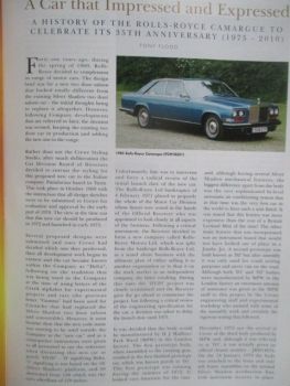 Rolls-Royce & Bentley Enthusiast the Bulletin 11+12/2010