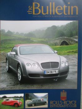 Rolls-Royce & Bentley Enthusiast the Bulletin 11+12/2008