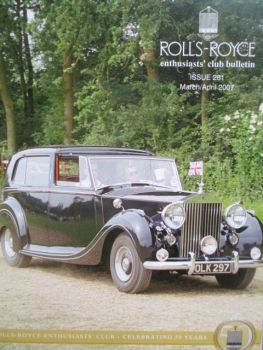 Rolls-Royce enthuasiast club bulletin Issue 281