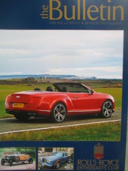 Rolls-Royce & Bentley Enthusiast the Bulletin 3+4/2013