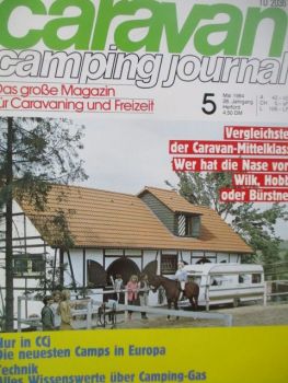 caravan camping journal 5/1984