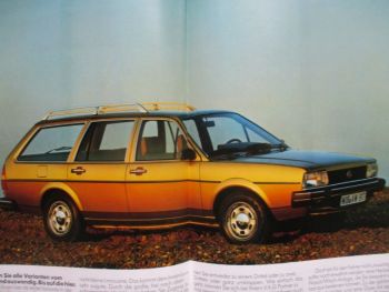 VW Passat (32b) +Variant C +CL +GL +Formel E Prospekt März 1983