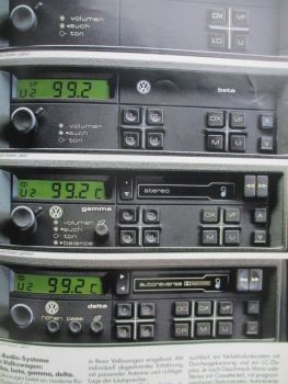 VW Golf (19E) C CL GL GTDi GTI +Carat August 1985