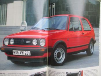 VW Golf (19E) C CL GL GTDi GTI +Carat Juli 1985