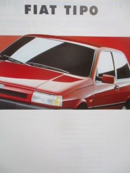 Fiat Tipo März 1995 (Typ 160) Prospekt
