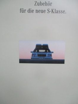 Mercedes Benz S-Klasse W140 Zubehör 1994 Katalog