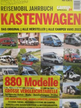 camp24 Spezial Reisemobil Jahrbuch Kastenwagen 2022