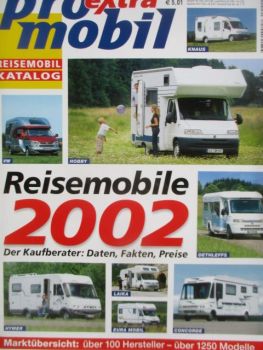 pro mobil extra Reisemobile 2002 Katalog