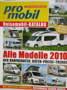 pro mobil Reisemobil-Katalog Alle Modelle 2010