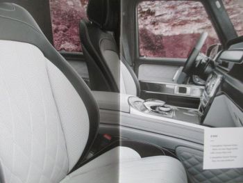 Mercedes Benz G-Class W463 Model Year 2020