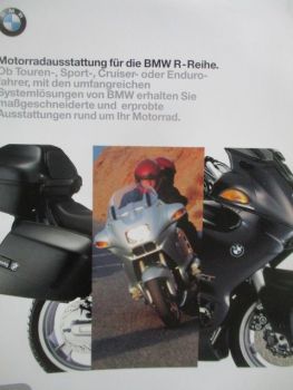 BMW R-Reihe Motorradausstattung Januar 1998