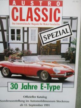 Austro Classic 1/1991 Spezial 30 Jahre Jaguar E-Type
