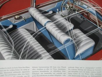 Mercedes Benz 190 Diesel Prospekt 1958