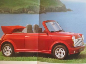 Rover Mini Cabriolet Prospekt 46kw/63ps Juli 1993
