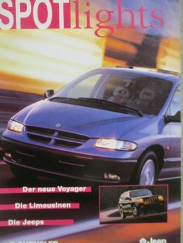 Chrysler Jeep Sportlights Dezember 1995