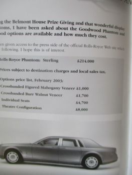 Rolls-Royce Enthusiasts Club October 2003