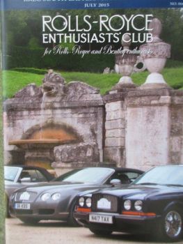 Rolls-Royce Enthusiasts Club July  2015