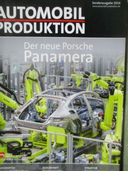 Automobil Produktion Der neue Panamera (971) Sonderheft