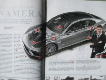 Automobil Produktion Der neue Panamera (971) Sonderheft