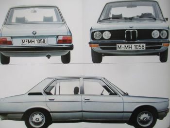 BMW 520 520i 525 E12 September 1973
