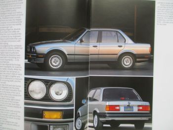 BMW 325 325i 325is E30 US Modell September 1987