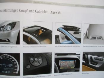 Mercedes Benz E-Klasse Coupé & Cabriolet 220CDI 250CDI 350CDI BR201 200CGi-E500 März 2010