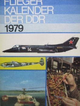 Flieger Kalender der DDR 1979