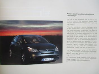 Citroen C4 Pressemappe September 2004 +CD