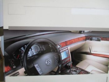 VW Phaeton Pressemappe Box Mai 2002 +Fotos