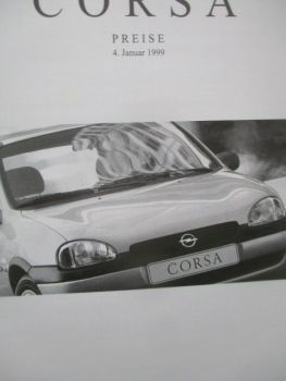 Opel Corsa B Januar 1999