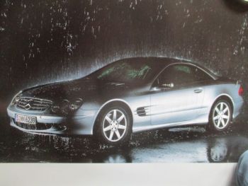 Mercedes Benz SL Baureihe 230 Großformat Poster ca.59x83cm