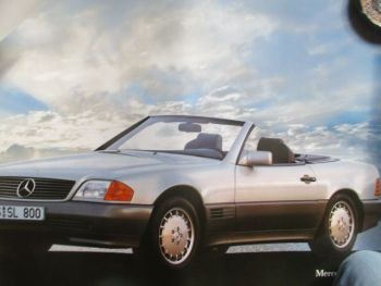 Mercedes Benz SL R129 Poster 1989 ca.59x83cm Format