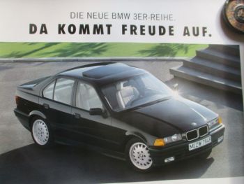 BMW 3er Reihe E36 Limousine Poster ca.59x83cm Format
