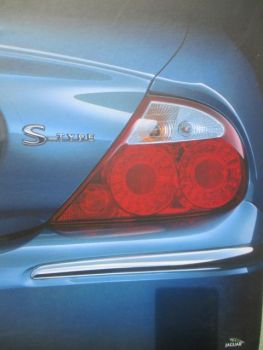Jaguar S-Type Pressemappe Modelljahr 1999