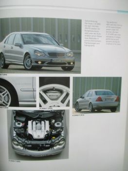 Mercedes Benz C-Klasse W203 Pressemappe
