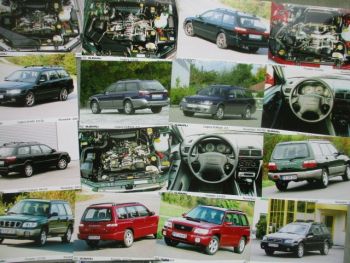 Subaru Modelljahr 2002 Pressemappe