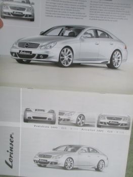 Lorinser Mercedes Benz CLS W219 Katalog Januar 2005
