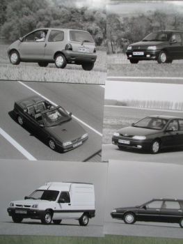 Renault Pressemappe Modelljahr 1994