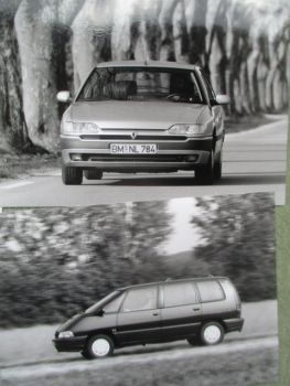 Renault Pressemappe Modelljahr 1994